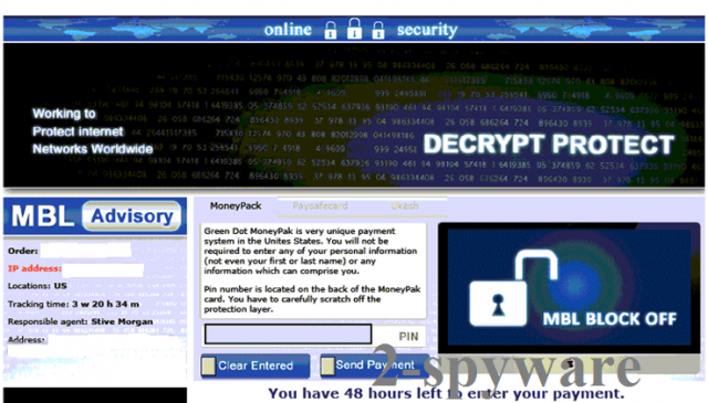 Decrypt Protect virus ekrano nuotrauka Decrypt Protect virus ekrano nuotrauka