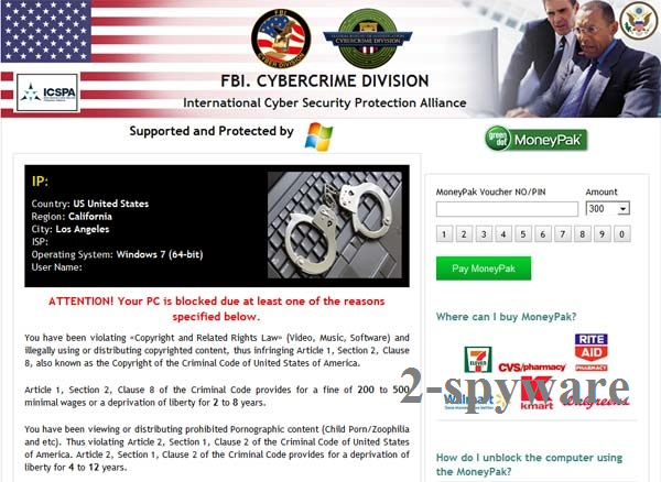 FBI Cybercrime Division ekrano nuotrauka FBI Cybercrime Division ekrano nuotrauka