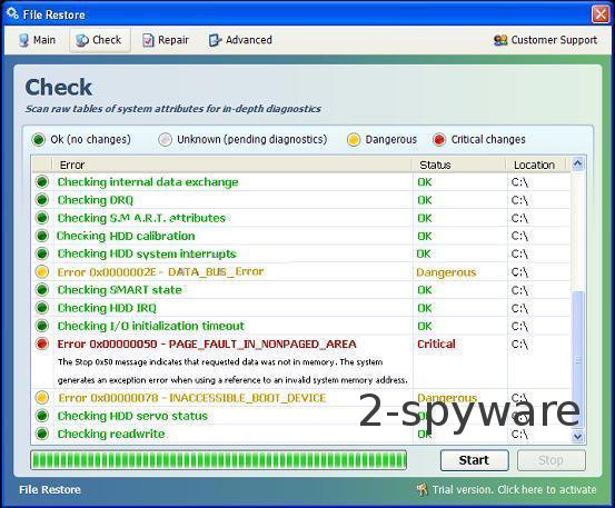 File Restore virus ekrano nuotrauka File Restore virus ekrano nuotrauka