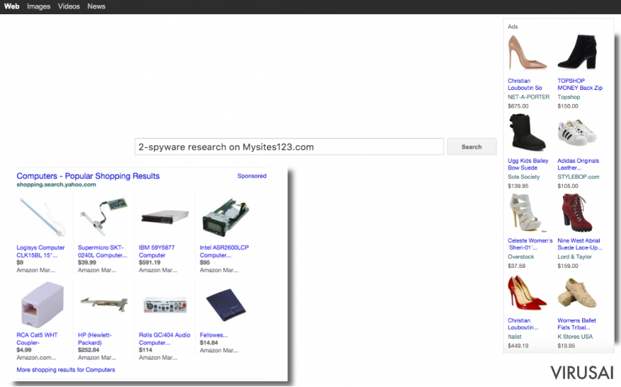 Mysites123.com ekrano nuotrauka Mysites123.com ekrano nuotrauka