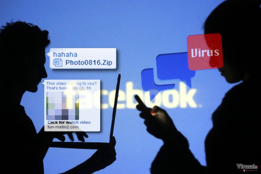 Facebook virusas