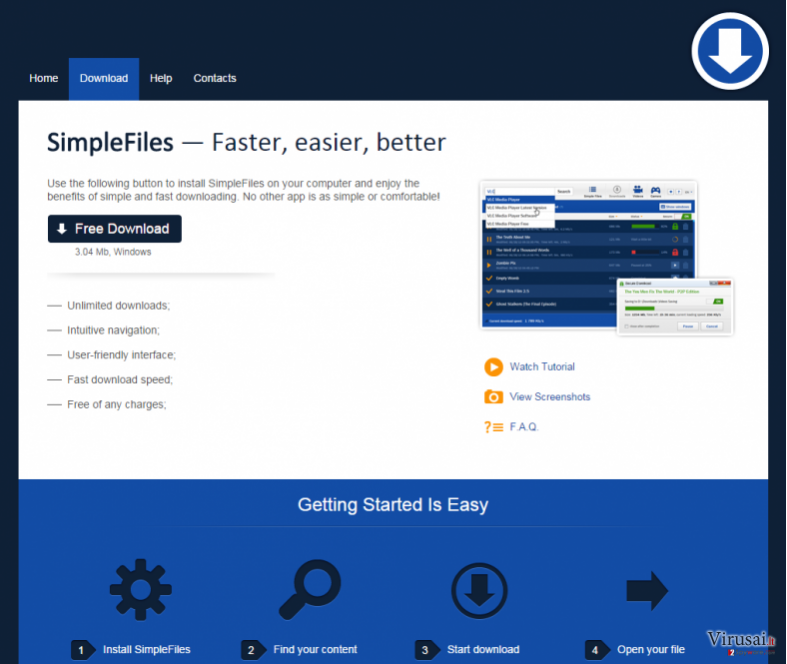 SimpleFiles ekrano nuotrauka SimpleFiles ekrano nuotrauka