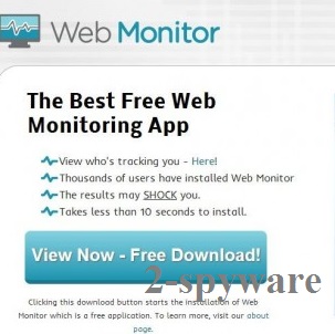 Web Monitor ekrano nuotrauka Web Monitor ekrano nuotrauka