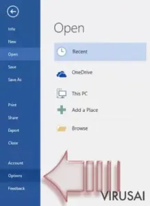 Disable Macros on Windows. Step 2