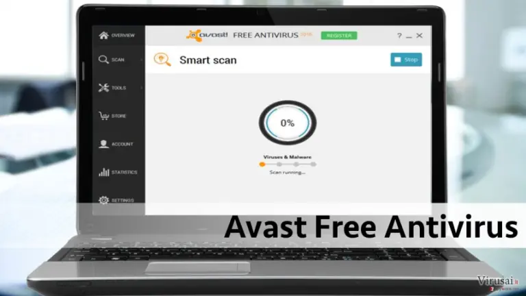 Avast nemokama antivirusinė