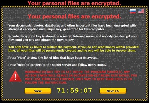 Beware!!! Ransomware threats have just started their second round!