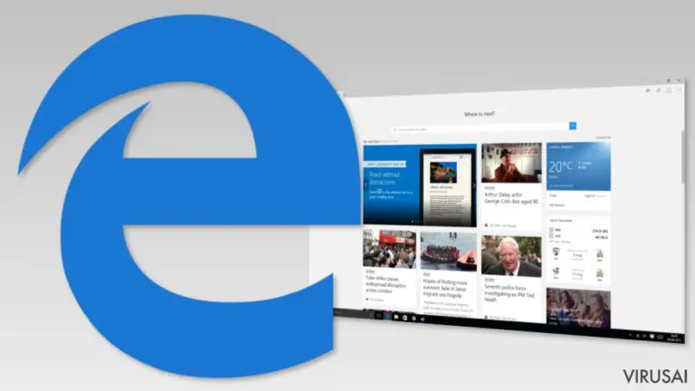 Microsoft Edge nuotrauka