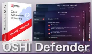 OSHI Defender virusus šalinanti programa