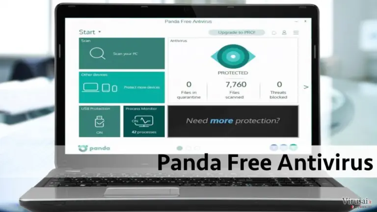 Panda nemokama antivirusinė