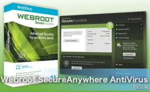 Webroot SecureAnywhere AntiVirus virusus šalinanti programa