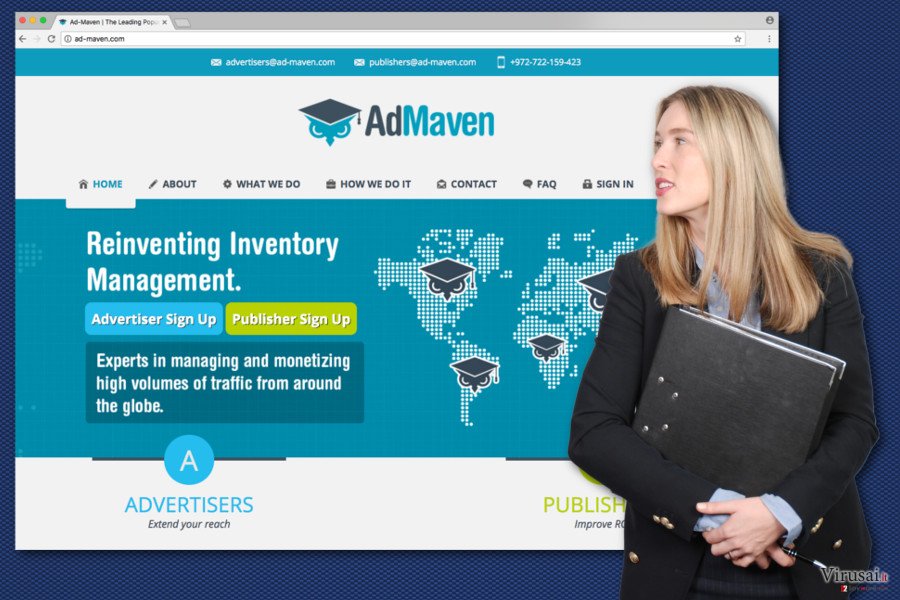Ad-Maven virusas Ad-Maven virusas