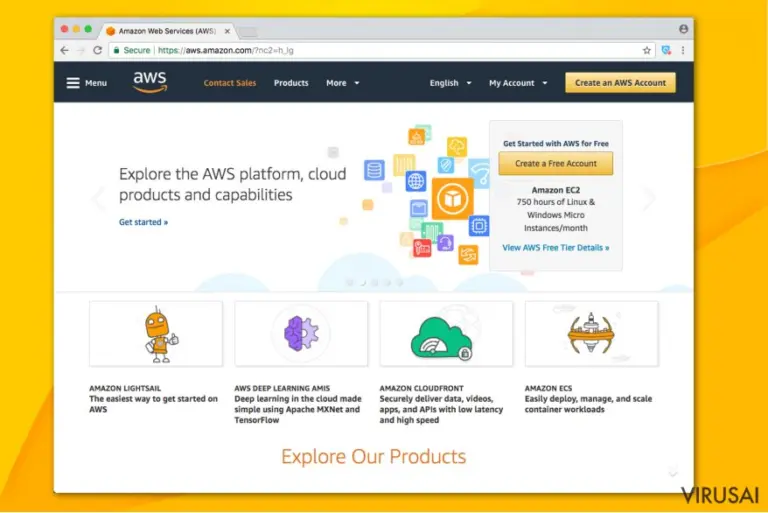 Amazonaws nuotrauka