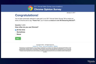 Annual Visitor Survey ads