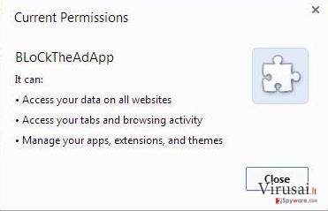 BLoCkTheAdApp ekrano nuotrauka BLoCkTheAdApp ekrano nuotrauka