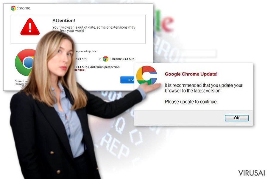 Chrome redirect virus