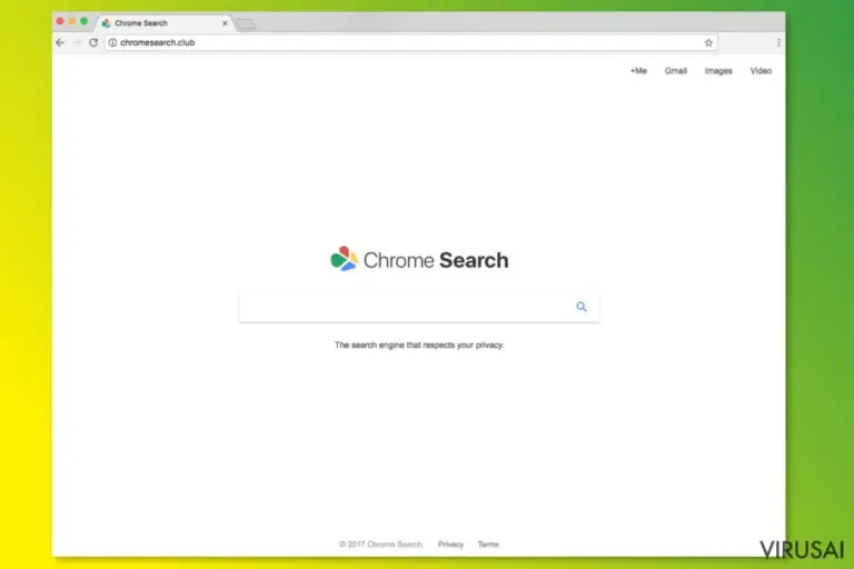 ChromeSearch.club homepage