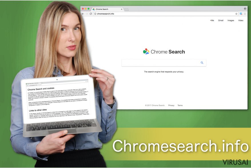 Chromesearch.info virusas