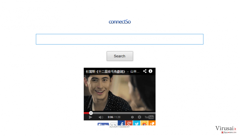 ConnectSo įrankių juosta ekrano nuotrauka ConnectSo įrankių juosta ekrano nuotrauka