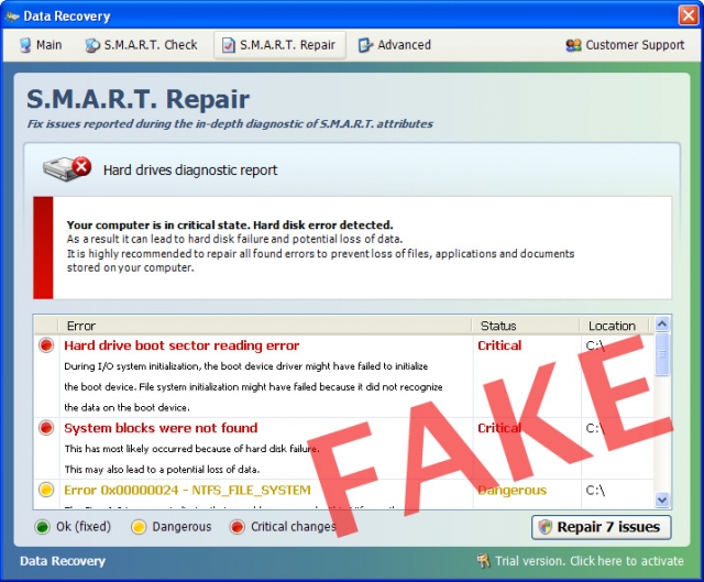 Data Recovery virus ekrano nuotrauka Data Recovery virus ekrano nuotrauka