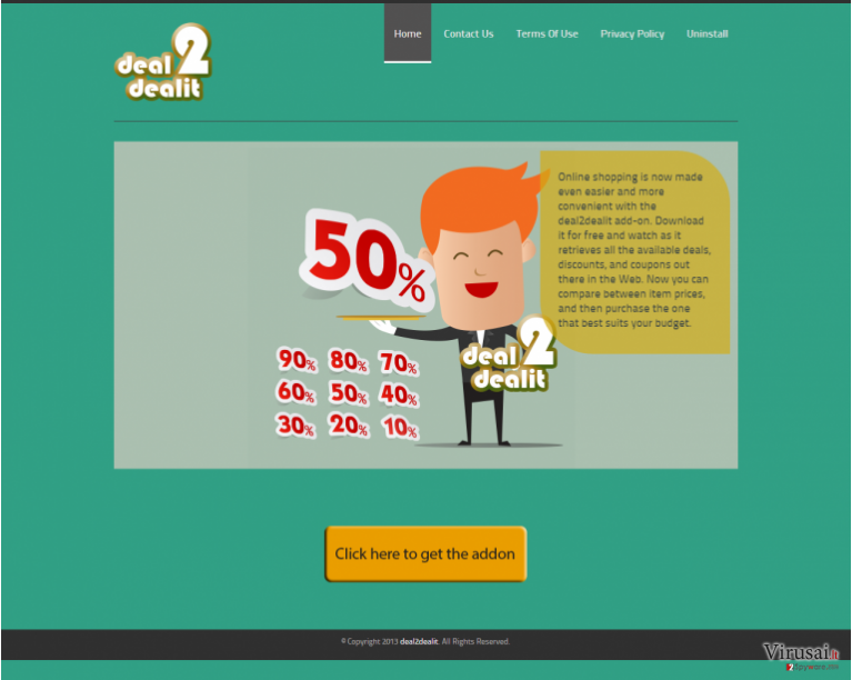 Deal2dealit virus ekrano nuotrauka Deal2dealit virus ekrano nuotrauka