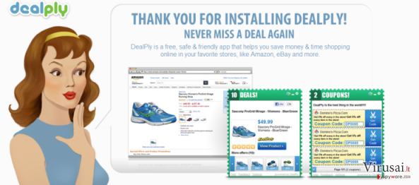 DealPly virus ekrano nuotrauka DealPly virus ekrano nuotrauka