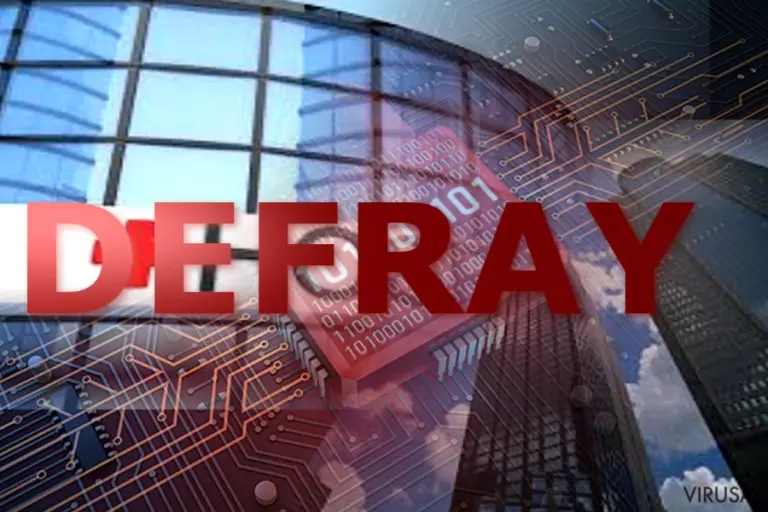 „Defray“ pavyzdys