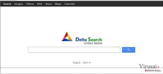Delta Search ekrano nuotrauka Delta Search ekrano nuotrauka