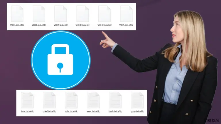 Efdc ransomware virusas