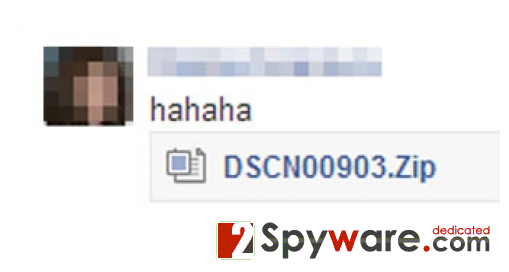 Facebook „hahaha“ virusas ekrano nuotrauka Facebook „hahaha“ virusas ekrano nuotrauka