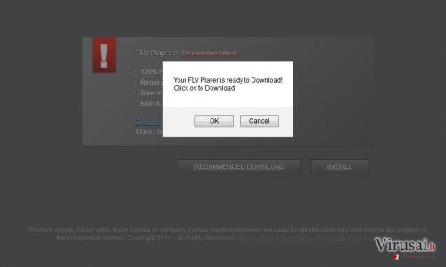 Notice! Please update your FLV Player ekrano nuotrauka Notice! Please update your FLV Player ekrano nuotrauka