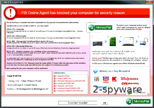FBI Online Agent virusas ekrano nuotrauka FBI Online Agent virusas ekrano nuotrauka