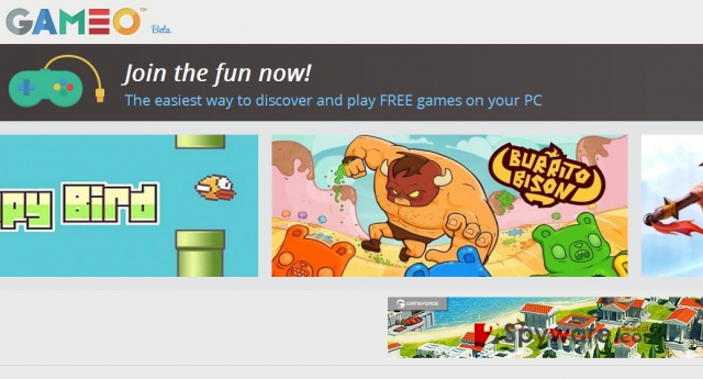 Gameo virusas ekrano nuotrauka Gameo virusas ekrano nuotrauka