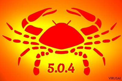 Gandcrab 5.0.4 virusas