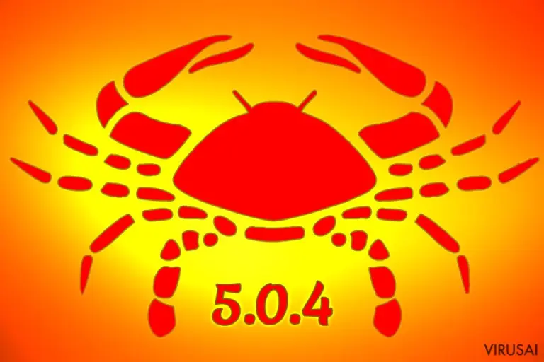 Gandcrab 5.0.4 virusas