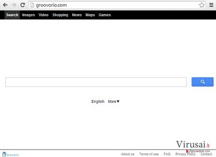 Groovorio.com virusas ekrano nuotrauka Groovorio.com virusas ekrano nuotrauka