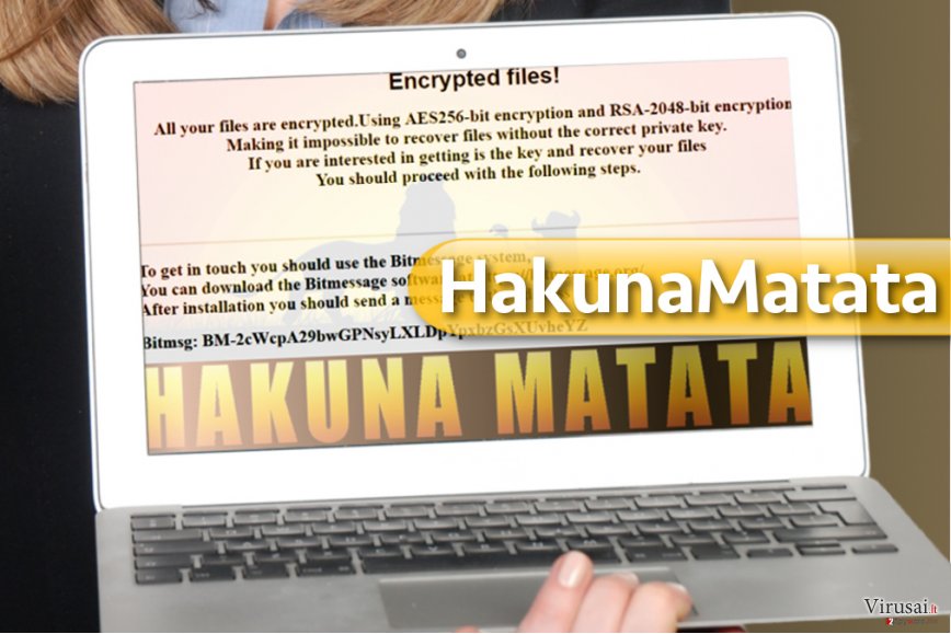 HakunaMatata virusas HakunaMatata virusas