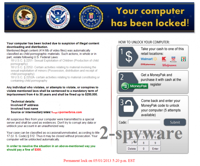 Homeland Security virus ekrano nuotrauka Homeland Security virus ekrano nuotrauka