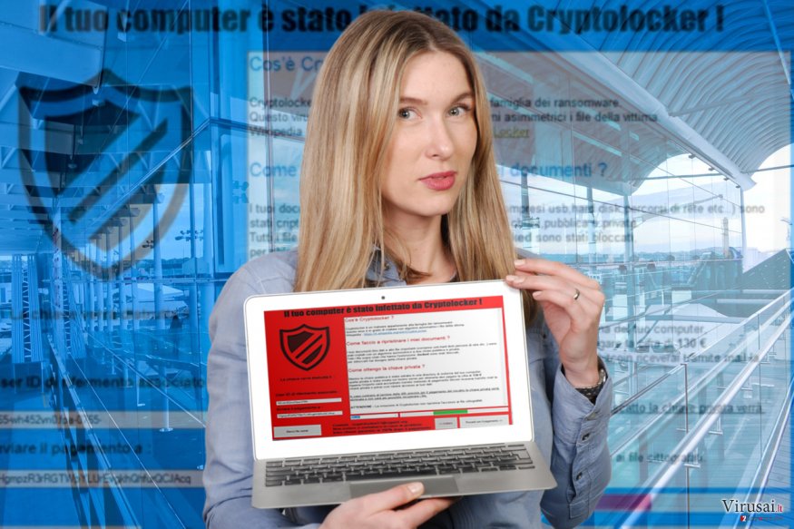 Il tuo computer e stato infettato da Cryptolocker! virusas Il tuo computer e stato infettato da Cryptolocker! virusas