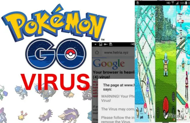 Pokemon Go žaidimo iliustracija