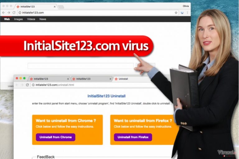 InitialSite123.com virusas