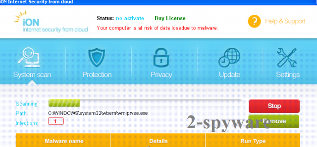 iON Internet Security ekrano nuotrauka iON Internet Security ekrano nuotrauka