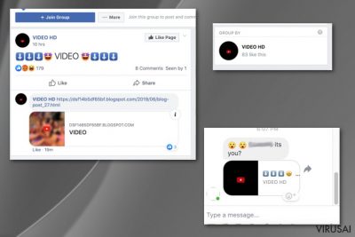 Its you Video group virusas