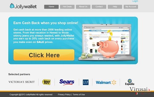 Jollywallet ekrano nuotrauka Jollywallet ekrano nuotrauka