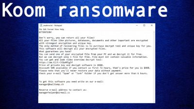 Koom ransomware