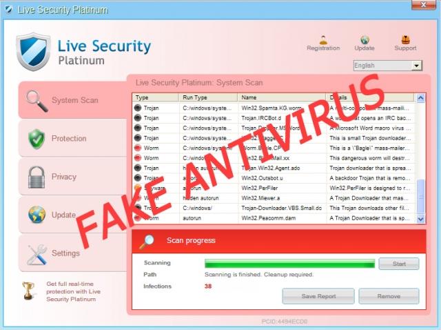 Live Security Platinum ekrano nuotrauka Live Security Platinum ekrano nuotrauka