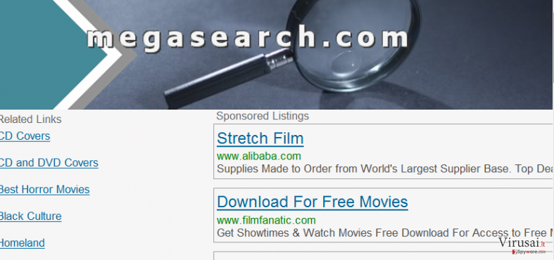 MegaSearch ekrano nuotrauka MegaSearch ekrano nuotrauka