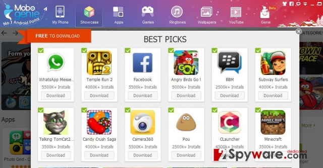 Mobogenie ekrano nuotrauka Mobogenie ekrano nuotrauka