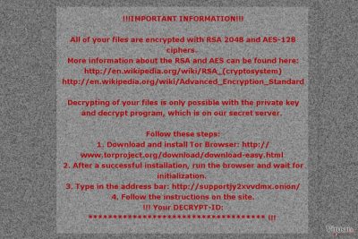 Mole02 ransomware virus