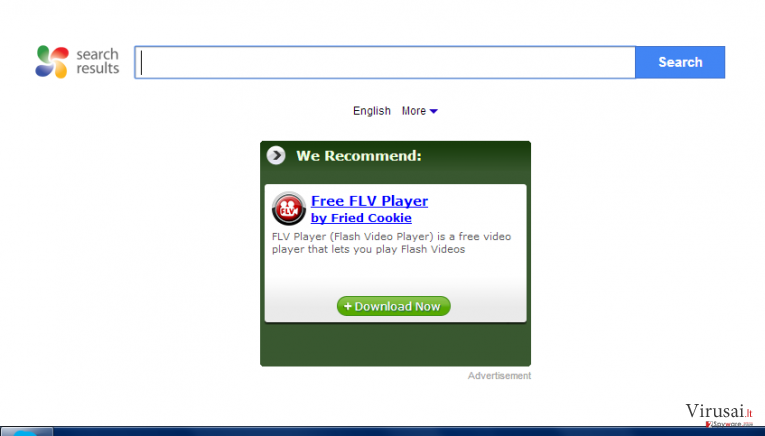 Mysearchresults.com ekrano nuotrauka Mysearchresults.com ekrano nuotrauka