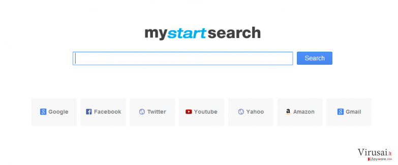 Mystartsearch.com ekrano nuotrauka Mystartsearch.com ekrano nuotrauka